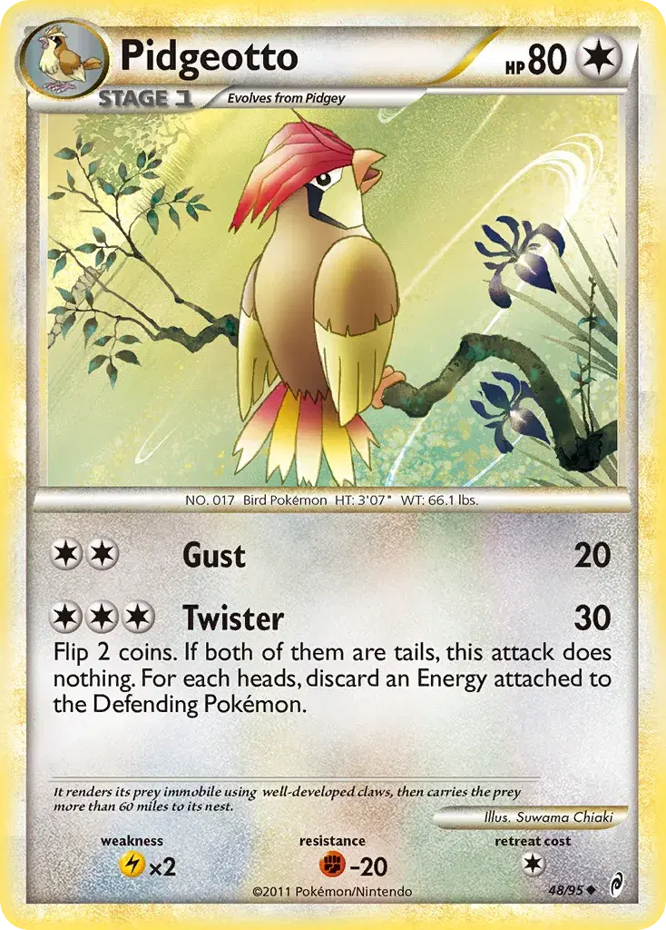 Pidgeotto Call of Legends 48