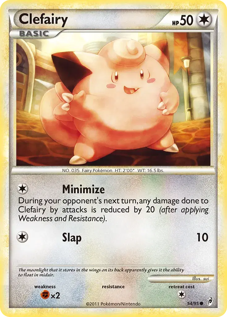 Clefairy Call of Legends 54