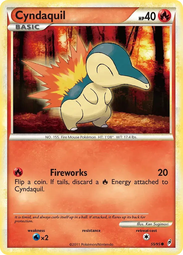 Cyndaquil Call of Legends 55