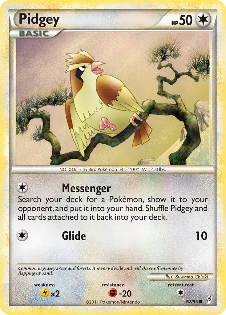 Pidgey Call of Legends 67