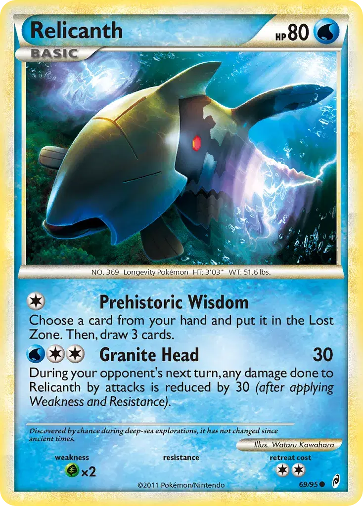 Relicanth Call of Legends 69