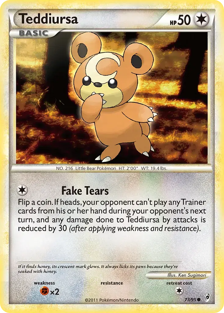Teddiursa Call of Legends 73