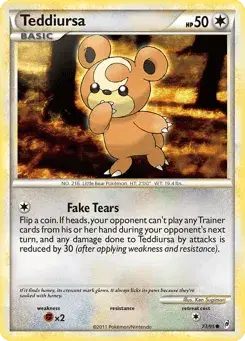 Teddiursa Call of Legends