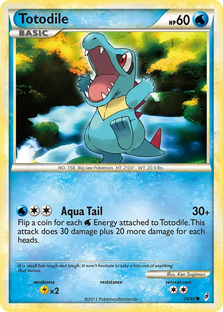 Totodile Call of Legends 74