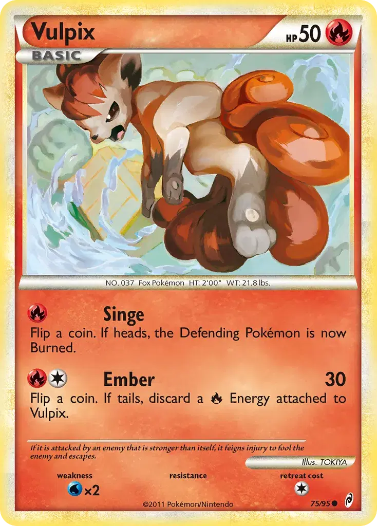 Vulpix Call of Legends 75