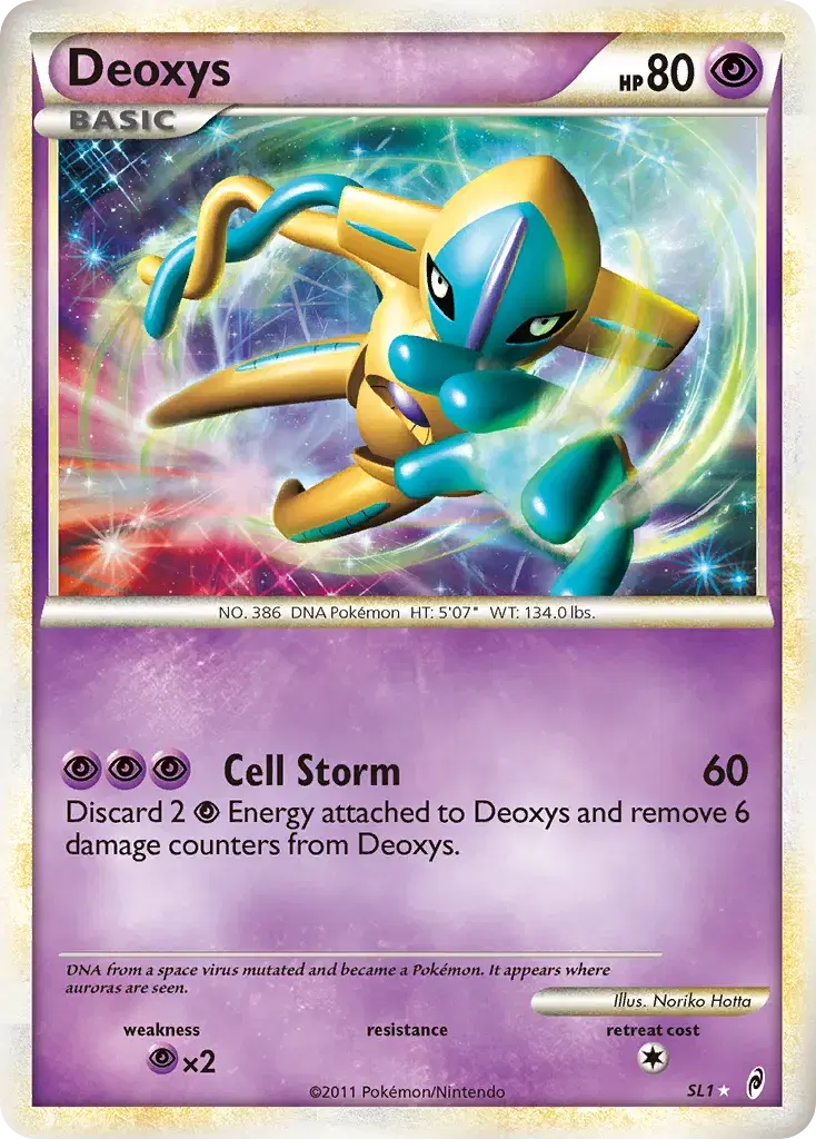 Deoxys Call of Legends SL1
