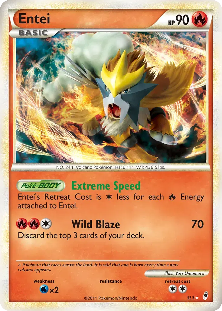 Entei Call of Legends SL3