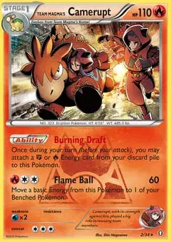 Team Magma's Camerupt Double Crisis