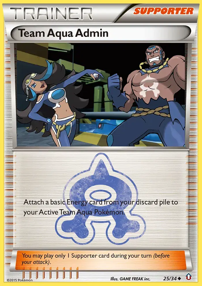 Team Aqua Admin Double Crisis 25