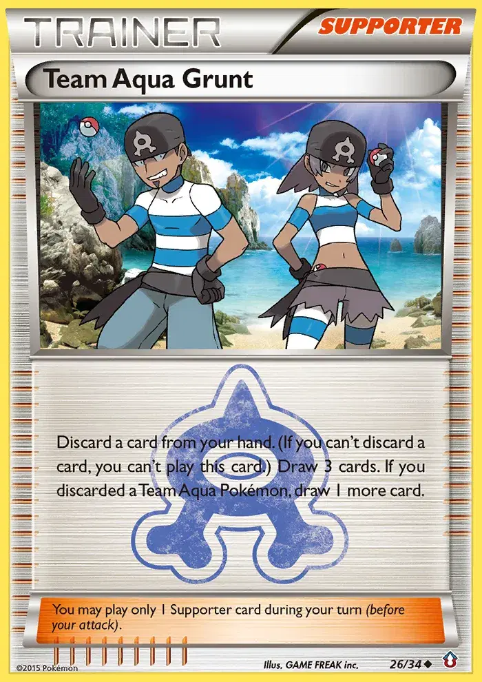 Team Aqua Grunt Double Crisis 26