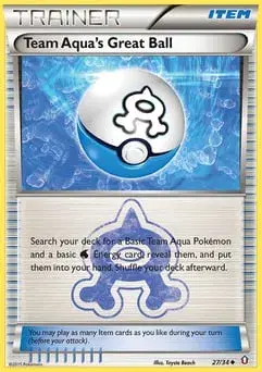 Team Aqua's Great Ball Double Crisis