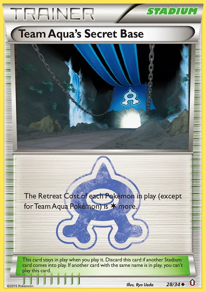 Team Aqua's Secret Base Double Crisis 28