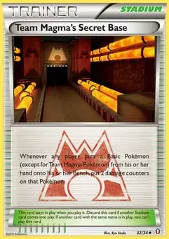 Team Magma's Secret Base Double Crisis