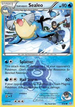 Team Aqua's Sealeo Double Crisis