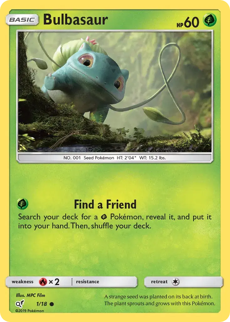 Bulbasaur Detective Pikachu 1