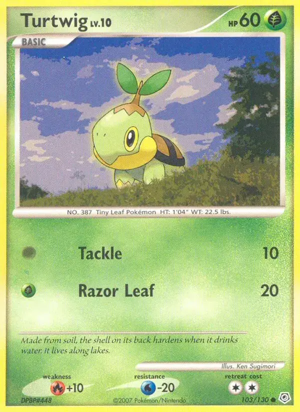 Turtwig Diamond & Pearl 103
