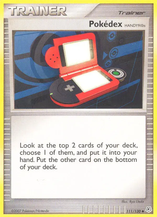 Pokédex HANDY910is Diamond & Pearl 111