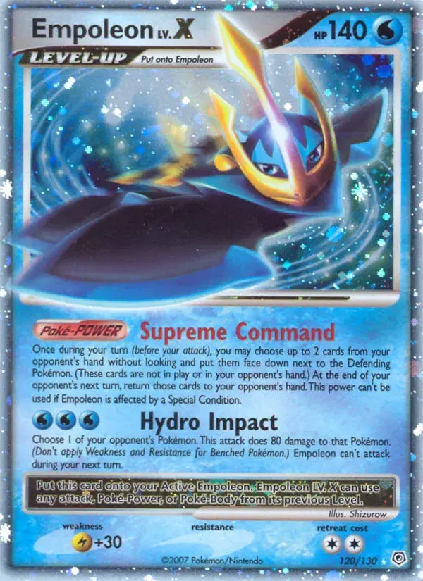 Empoleon LV.X Diamond & Pearl 120