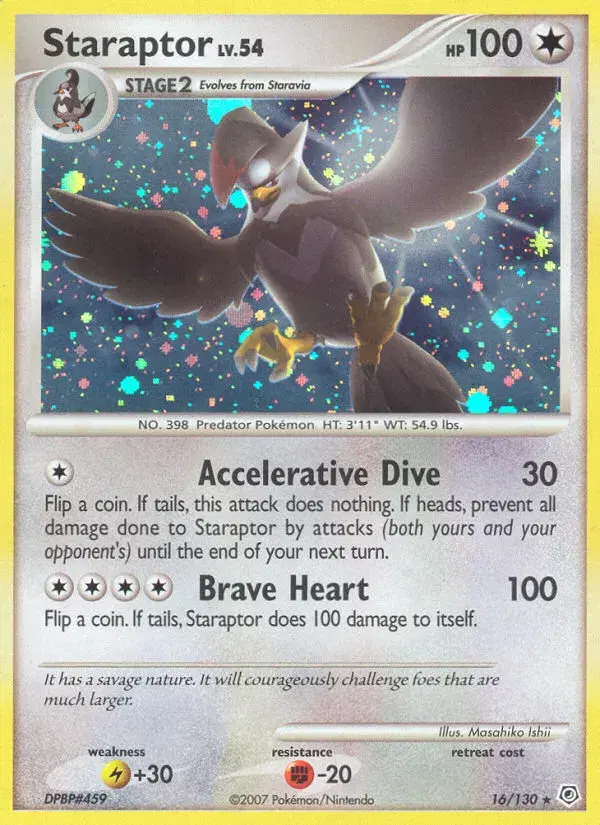Staraptor Diamond & Pearl 16