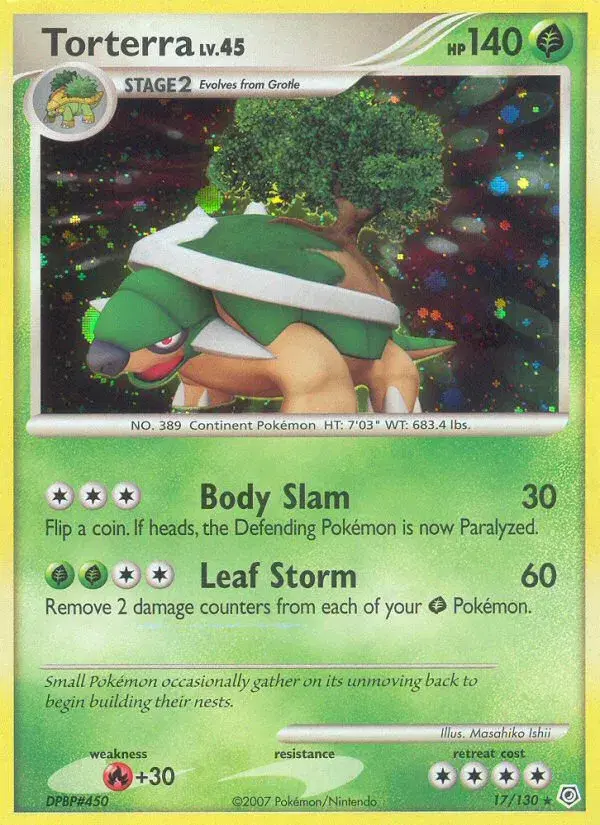 Torterra Diamond & Pearl 17