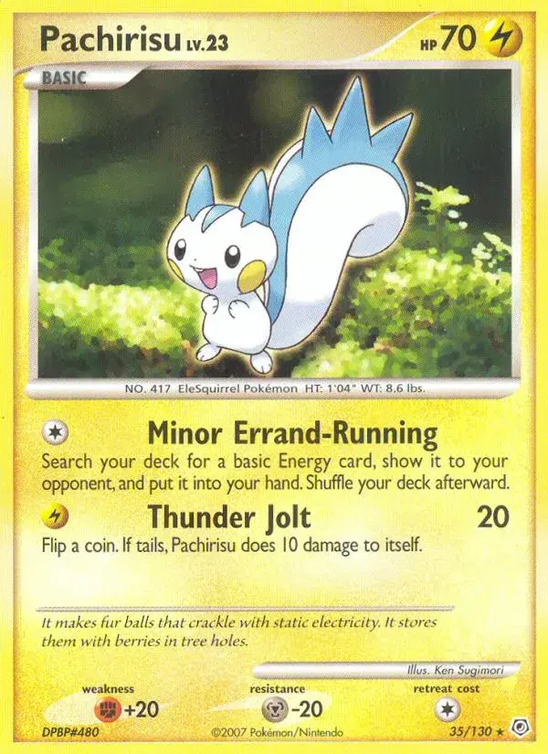 Pachirisu Diamond & Pearl 35