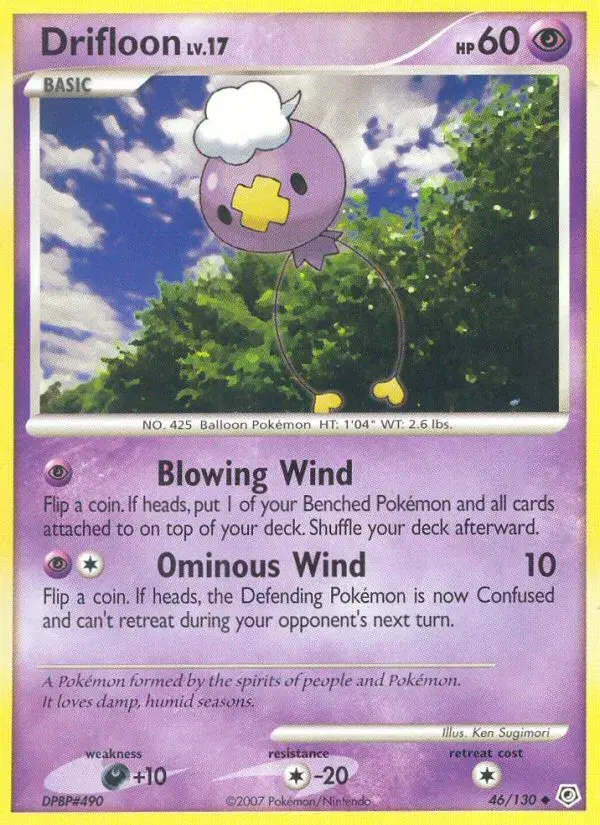 Drifloon Diamond & Pearl 46