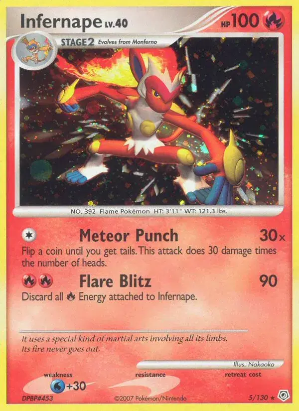 Infernape Diamond & Pearl 5