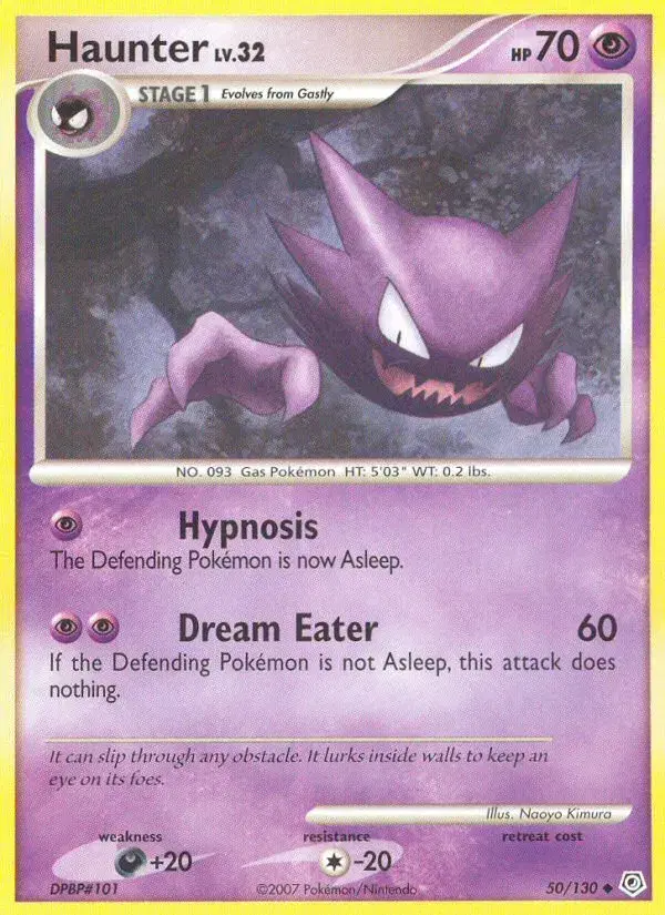 Haunter Diamond & Pearl 50