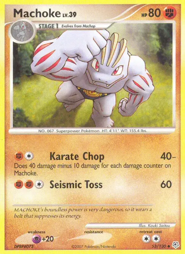 Machoke Diamond & Pearl 53