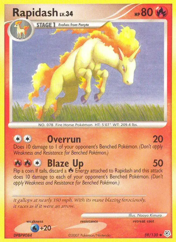 Rapidash Diamond & Pearl 59