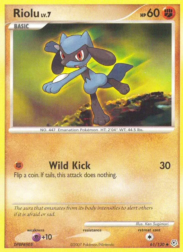 Riolu Diamond & Pearl 61