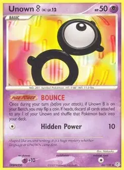 Unown [B] Diamond & Pearl