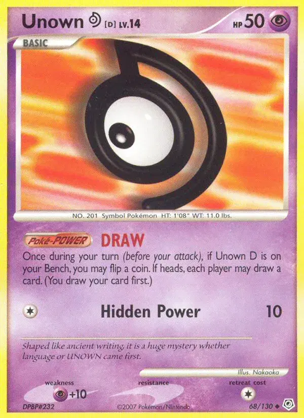 Unown [D] Diamond & Pearl 68