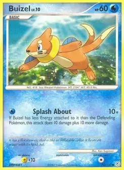 Buizel Diamond & Pearl