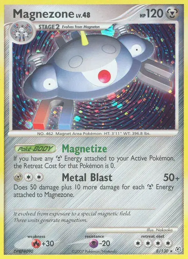 Magnezone Diamond & Pearl 8