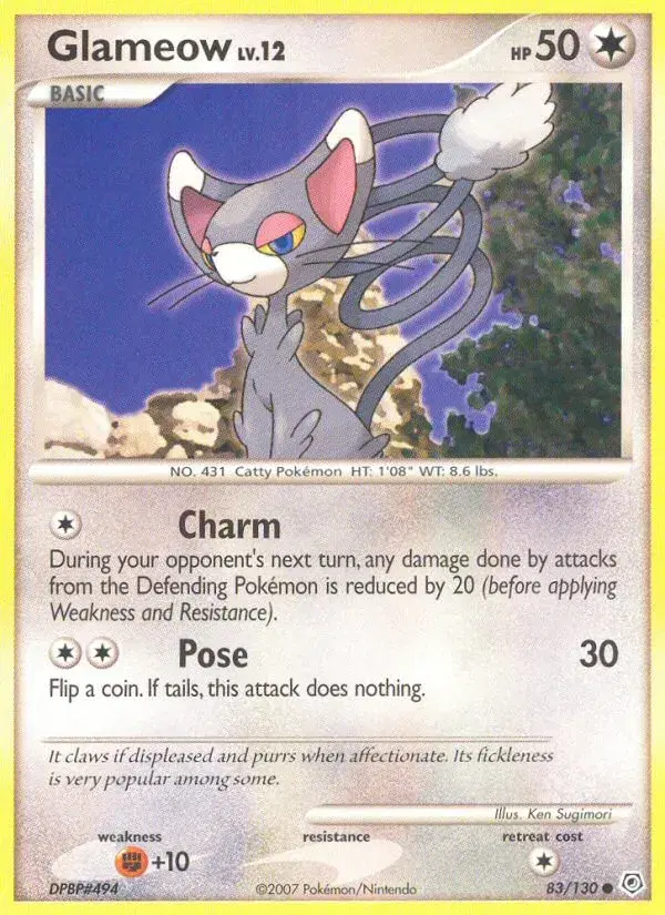 Glameow Diamond & Pearl 83