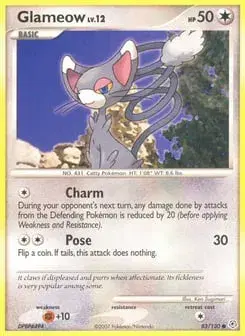 Glameow Diamond & Pearl
