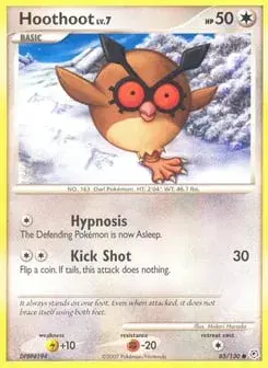 Hoothoot Diamond & Pearl