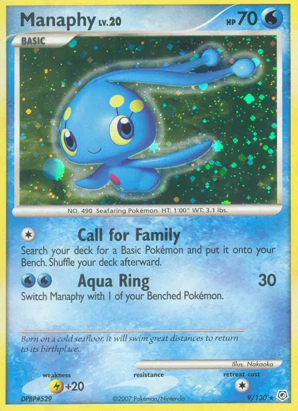 Manaphy Diamond & Pearl 9