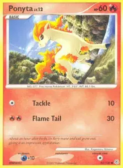 Ponyta Diamond & Pearl