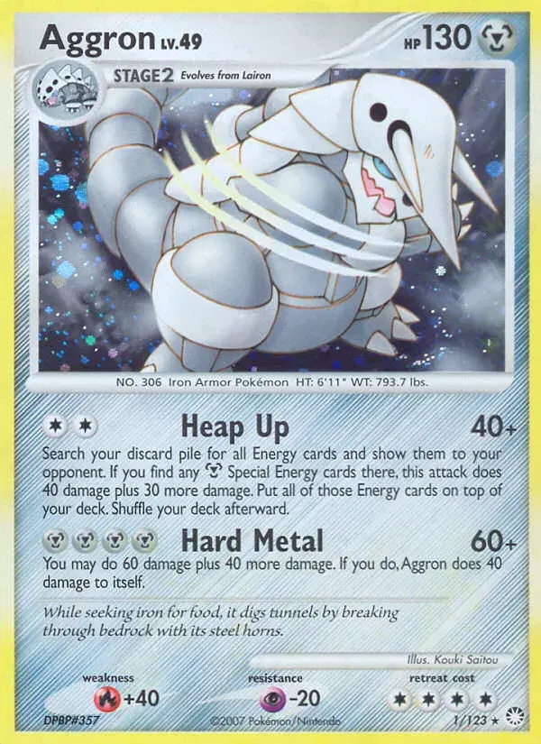 Aggron Mysterious Treasures 1