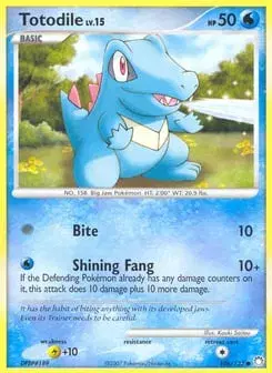Totodile Mysterious Treasures