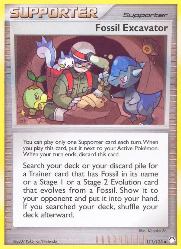 Fossil Excavator Mysterious Treasures 111