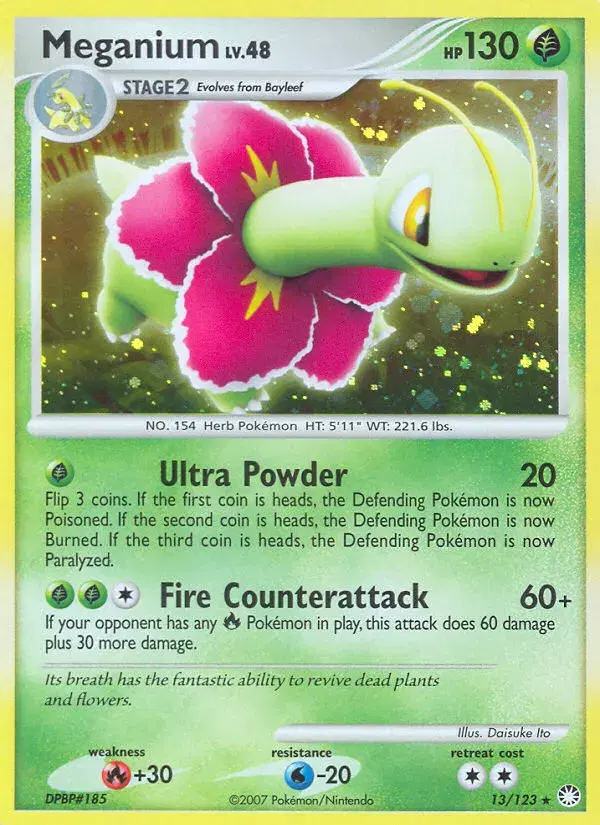 Meganium Mysterious Treasures 13