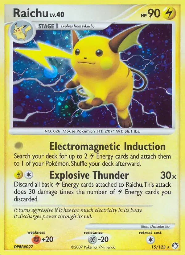 Raichu Mysterious Treasures 15
