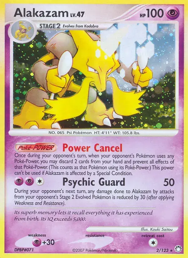 Alakazam Mysterious Treasures 2