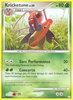 Kricketune Mysterious Treasures