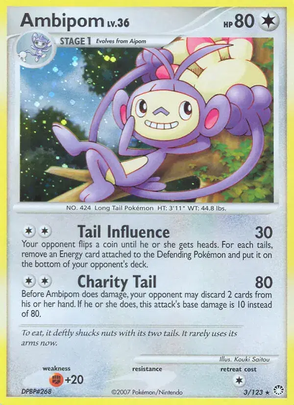 Ambipom Mysterious Treasures 3