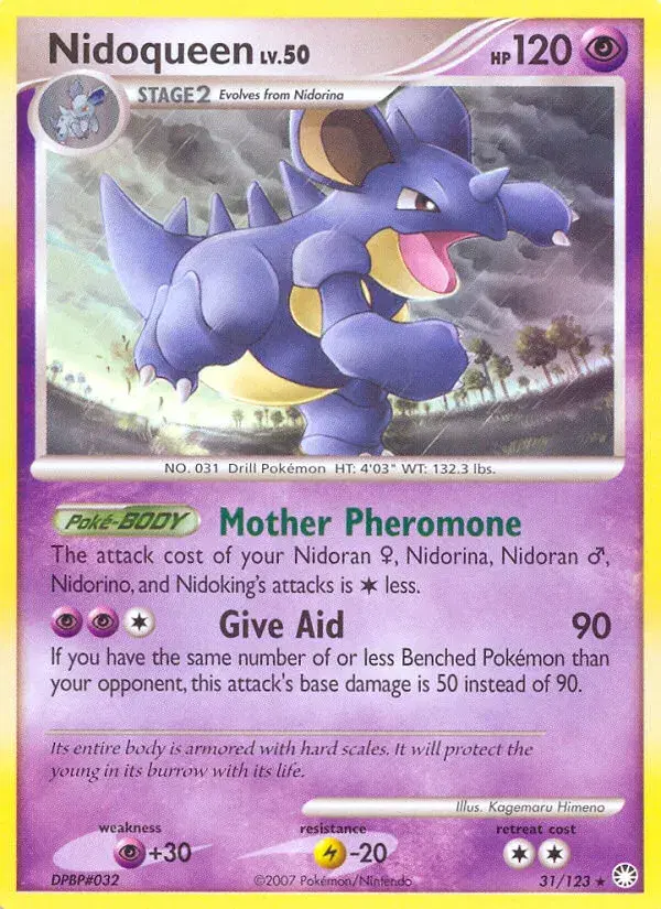 Nidoqueen Mysterious Treasures 31