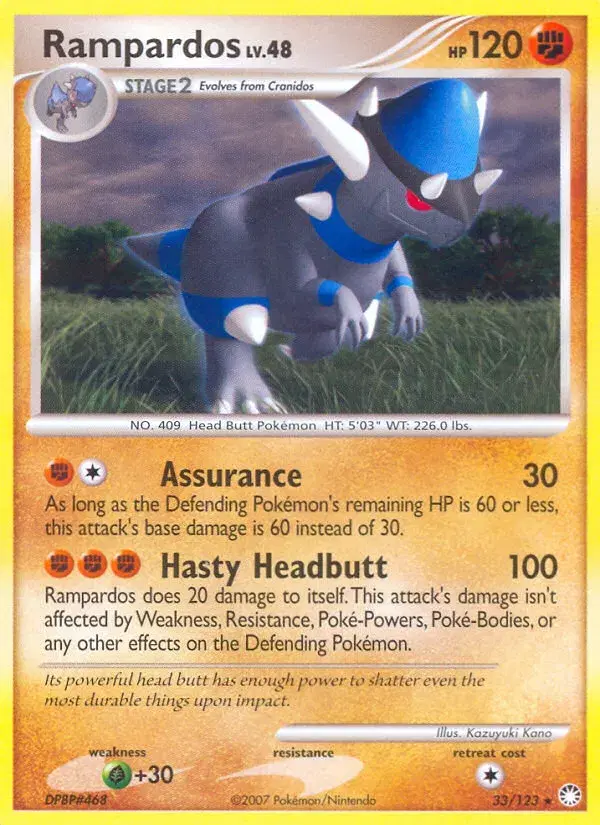 Rampardos Mysterious Treasures 33